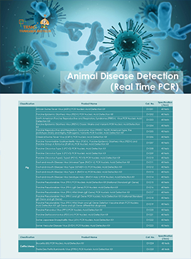 Animal Disease Detection (Real Time PCR)